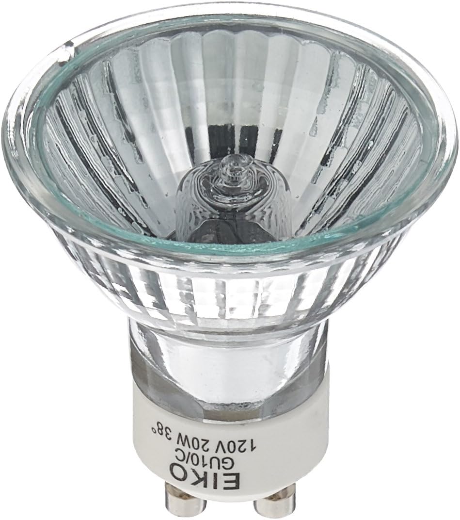 Eiko BAB-FG-GU10-120V 20W 120V 38 Deg. Flood MR16 GU10 Base