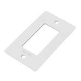 Buster + Punch NPL-023061 US 1 Gang Metal Wall Plate - White