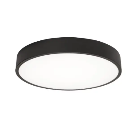 AFX Lighting BAYF14LAJUDBK-MS Bailey 14" LED Flush Mount - Motion Sensor - 26W - CCT Selectable - 120-277V - Black Finish