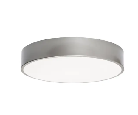 AFX Lighting BAYF14LAJUDSN-MS Bailey 14" LED Flush Mount - Motion Sensor - 26W - CCT Selectable - 120-277V - Satin Nickel Finish