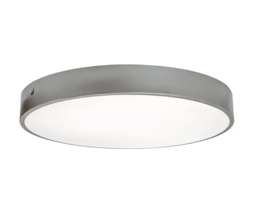 AFX Lighting BAYF19LAJUDSN-MS Bailey 19" LED Flush Mount Light - Motion Sensor - 30W - CCT Selectable - 120-277V - Satin Nickel Finish