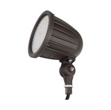 MaxLite BF25UW-WCSBPCTA Bullet Flood 25/16/9W Selectable, 120-277V, Both Medium And Wide Lens Included, CCT Selectable (3/4/5K), Bronze, Photocell, Taa Complaint