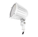 MaxLite BF25UW-WCSWPCTA Bullet Flood 25/16/9W Selectable, 120-277V, Both Medium And Wide Lens Included, CCT Slectable (3/4/5K), White, Photocell, Taa Complaint