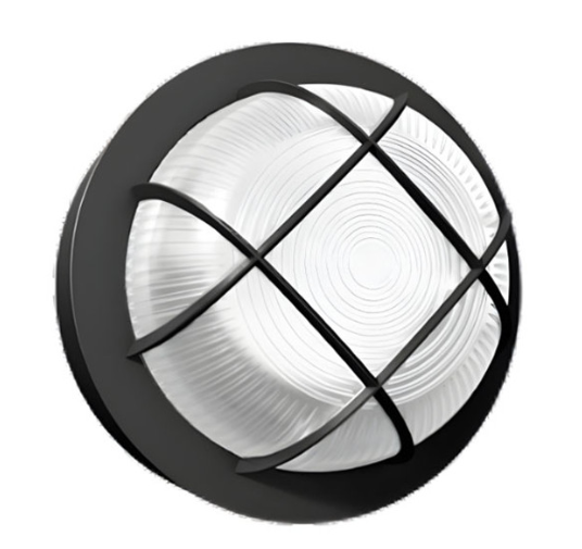 Westgate BKRD-15W-MCTP-BK-P Round Bulkheads, Power & CCT Selectable, With Photocell, 9W/12W/15W, 85LM/W, 30k/40k/50k Black Finish