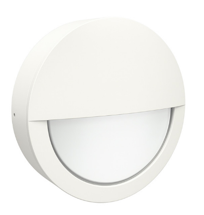 Westgate BKRN-15W-MCTP-WH-P LED Round Bulkhead Wall Pack Light, Wattage 9W/12W/15W, 85LM/W, MCTP 30K/40K/50K White with Photocell