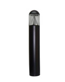 MaxLite BL-CLRD17U-40B Round Dome Top Bollard - 17W, 4000K, 120/277V, Bronze, 42", Wide Beam, BAA Compliant