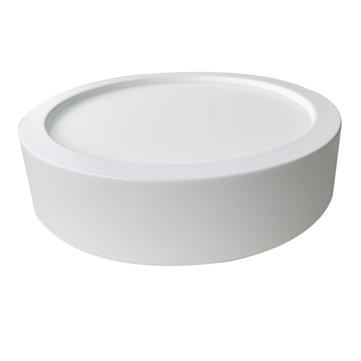 Trans Globe Lighting BNK-LED-40097WH Moda 1 Light 7 inch White Flush Mount Disc Ceiling Light