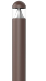Westgate BOL-44-R-C-C-MCTP-BR 44" LED Round DomeTop Bollard LED, Selectable Wattage, Multi-Color Temperature, Voltage 120-277VAC, Bronze Finish