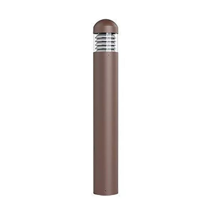 Westgate BOL-44-R-L-C-MCTP-BR 44" Round Dome Top Bollard LED, Selectable Wattage, Multi-Color Temperature, Voltage 120-277VAC, Bronze Finish