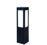 Westgate BOL-602-26-S-MCTP-BR Square Bollard Long Lens, Power And CCT Adjustable 10W/18W/25W , 55lm/W , 35K/40K/50K  Bronze Finish