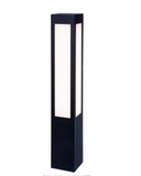 Westgate BOL-602-40-S-MCTP-BR Square Bollard Long Lens, Power And CCT Adjustable 10W/18W/25W , 55lm/W , 35K/40K/50K  Bronze Finish