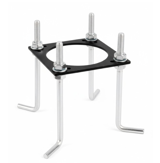 Westgate BOL-605-ABK BOL-605 Series Anchor Bolt Kit, for BOL Series Bollard Lights, Black Finish