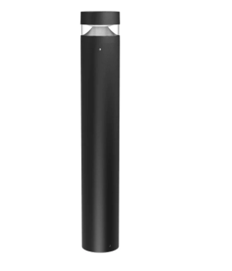 Westgate BOL-G2-102F-MCTP-BK G2 Modular LED Round Bollard System, Multi-Color Temperature, Voltage 120-277VAC, Black Finish
