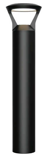 Westgate BOL-G2-118-MCTP-BK G2 Bollard Head Model 118, Selectable Wattage 24W/19W/14W, Multi Color Temperature, Black Finish