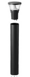 Westgate BOL-G2-SHAFT-19-BK 19 Inch G2 Bollard Shaft, Black Finish