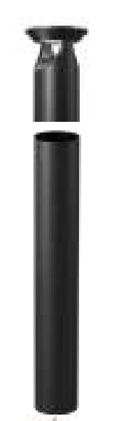 Westgate BOL-G4-SHAFT-30-BK G4 Bollard Shaft 33", Black Finish