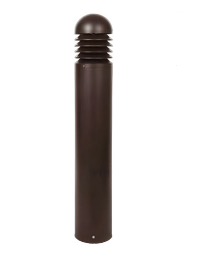 Westgate BOL-G7-100D-MCTP-BR External Louver Modular Bollard System, Lumens 100 LM/W, Selectable Wattage, Multi-Color Temperature, Bronze Finish