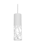 AFX Lighting BONP0407L30D2WH 12W LED Boon Pendant Light, 780 lm, 120V-277V, 3000K, White