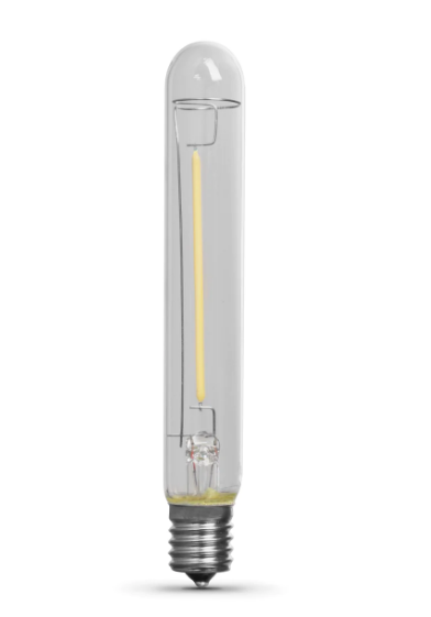 Feit Electric BP20T61/2/LED/HDRP Bright White T 6 1/2 Intermediate E17 Base Appliance LED Light, Color Temperature 3000K, Wattage 2.5W, Voltage 120V