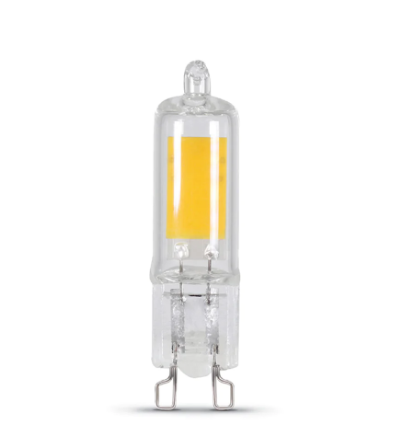 Feit Electric BP35G9/830/LED/3 35W Replacement Dimmable Warm White G9 Base T4 Specialty LED Light, Color Temperature 3000K, Wattage 3.5W, Voltage 120V - 3 Pack