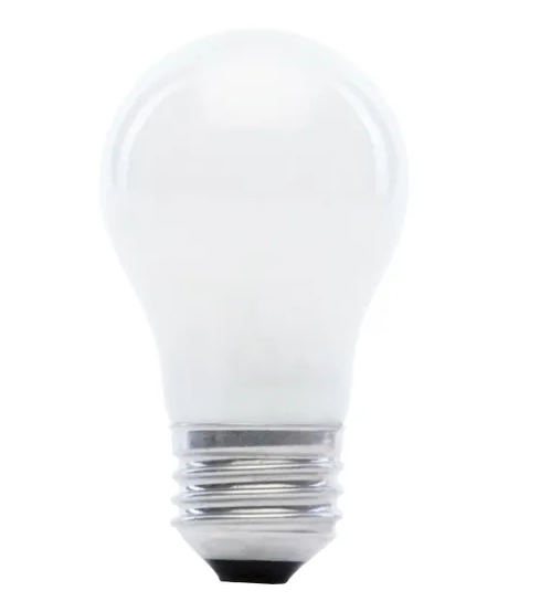 Feit Electric BP40A15 A15 Frosted Dimmable Incandescent LED Appliance Light Bulb, Color Temperature 2700K, Wattage 40W, Voltage 120V