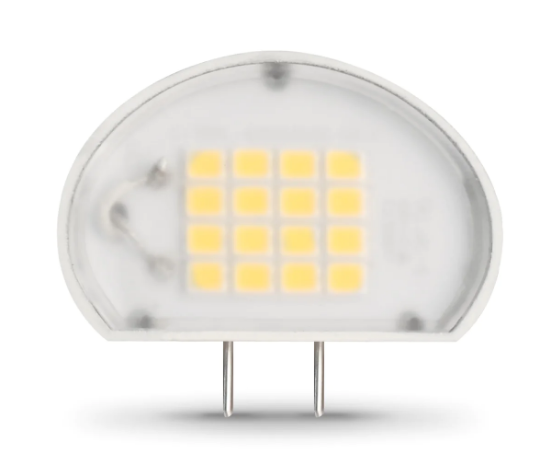 Feit Electric BP50G8/830/SU/LED 50W Replacement Dimmable G8 Base Puck Specialty LED Light, Color Temperature 3000K, Wattage 4.5W, Voltage 120V
