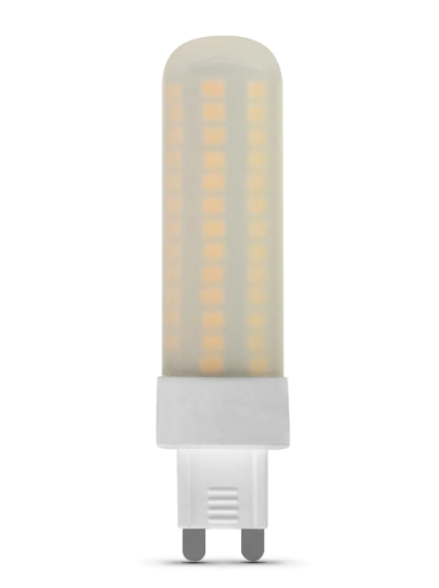 Feit Electric BP60G9/850/LED Replacement Dimmable Warm White G9 Base T4 Specialty LED Light, Color Temperature 5000K, Wattage 6.5W, Voltage 120V 6 Pack