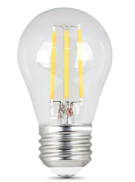 Feit Electric BPA1525927CAFIL/HDRP Feit Electric Enhance Glass Filament LED A15 2.7W 2700K 120V 90 CRI Medium E26 Base, Color Temperature 2700K, Wattage 2.7W, Voltage 120V