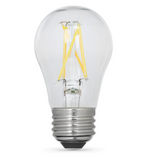 Feit Electric BPA1560930CAFIL/2/RP 60W Replacement Bright White A15 Dimmable Enhance Glass Filament LED Light Bulb, Color Temperature 3000K. Wattage 8W, Voltage 120V -  2 Pack