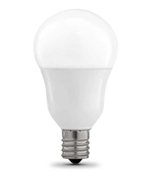 Feit Electric BPA1560N/927CA/2/24 60W Replacement A15 Intermediate Base Dimmable Soft White Glass Filament Enhance LED Bulb, Color Temperature 2700K. Wattage 8.3W, Voltage 120V - 24-2 Pack