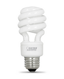 Feit Electric BPESL13T/ECO CFL Bulb, 13 W, Medium E26 Lamp Base, 900 Lumens, 2700 K Color Temp, Soft White Light