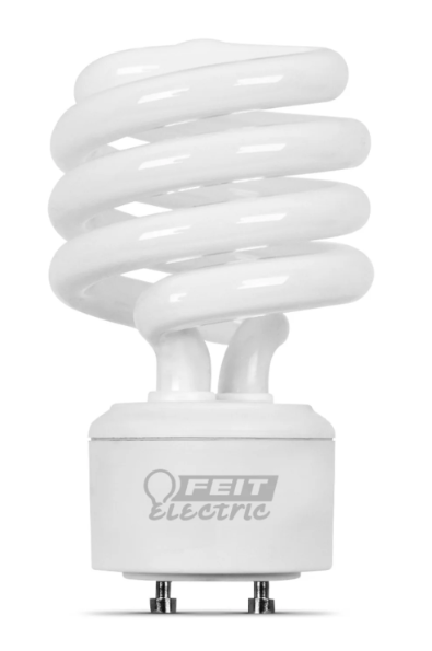 Feit Electric BPESL23TM/GU24/41K 23W (100W Replacement) Cool White (4100K) Twist Non-Dimmable CFL Light Bulb