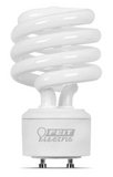 Feit Electric BPESL23TM/GU24 23W (100W Replacement) Soft White (2700K) Twist GU24 Base Non-Dimmable CFL Light Bulb