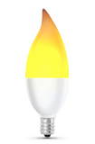 Feit Electric BPFLAME2/C/LED/2 Flame Effect Led Bulb ( Pack Of 24 )