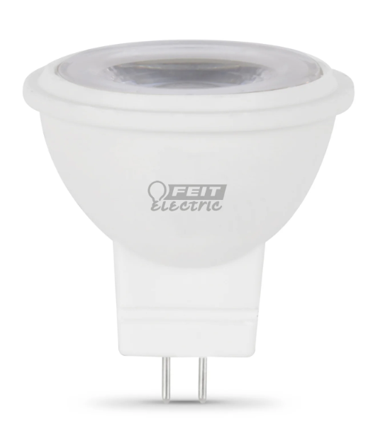 Feit Electric BPLVMR11/830CA 25W Replacement MR11 Warm White Landscape LED Light Color Temperature 3000K, Wattage 3W, Voltage 12V Pack 1