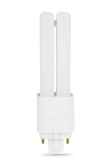 Feit Electric BPPLD13E841LEDG2HDRP 13W Equivalent Cool White G24q-1 Base (PL Replacement) Quad Tube LED Light Bulb, Color Temperature 4100K, Wattage 5W 6 pack
