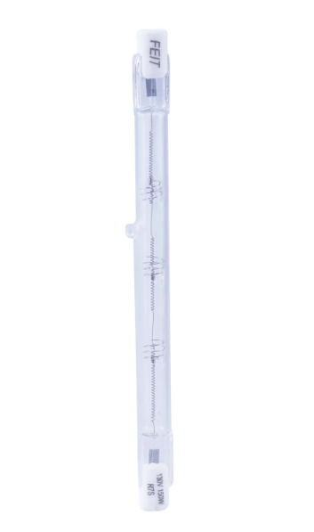 Feit Electric BPQ150T3/CL/RS/TRP 150W Warm White (3000K) T3 R7 Base Halogen Light Bulb