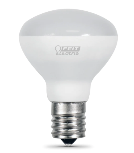 Feit Electric BPR14DMN/927CA 40W Replacement R14 Soft White E17 Base Dimmable Enhance Reflector LED, Color Temperature 2700K, Wattage 3.3W, Voltage 120V