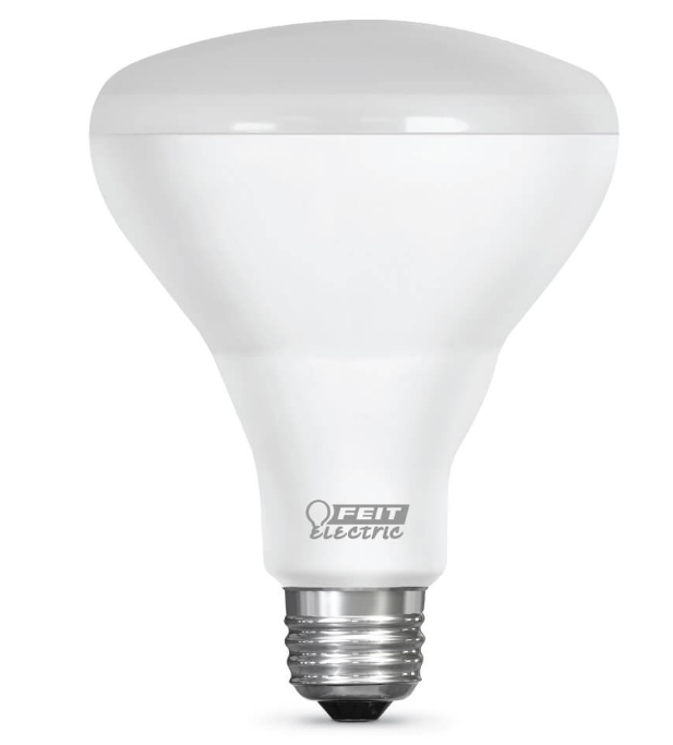 Feit Electric BR30827/3DIM/LEDI/12 65-Watt Equivalent IntelliBulb Soft White BR30 Switch to Dim LED Light Bulb, Color Temperature 2700K, Wattage 9.5W, Voltage 120V - 12 Pack