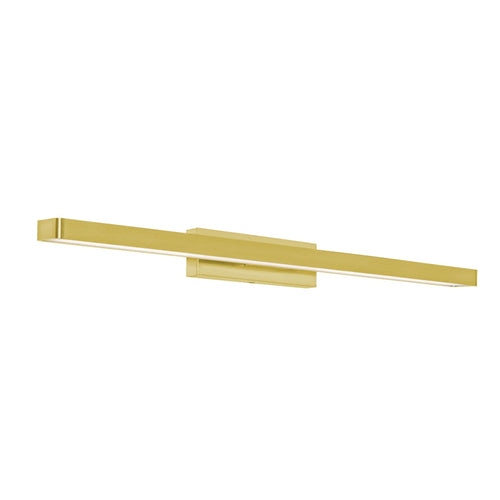 AFX Lighting BRCV3603LAJUDSB Brock 36" LED Vanity Light - MCTP 27K / 3K / 35K / 4K / 5K - 120-277V - Satin Brass Finish