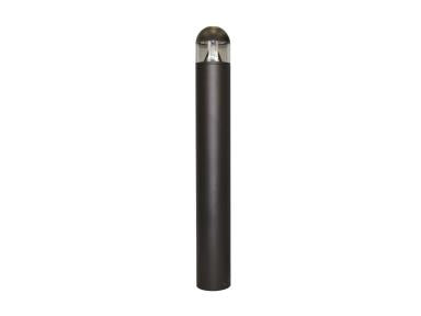 MaxLite BRD30U-WCSBTA Bollard Round Mushroom Dome Top - 30/20/10w Selectable - 120-277V - CCT Selectable 3/4/5k - 42 Inches -  TAA - Finish Bronze