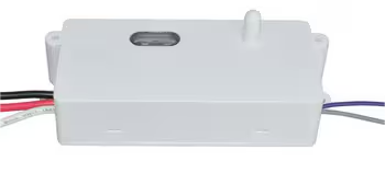 Eiko BRI810-B-D Stand-alone Microwave Motion Sensor, Behind the Lens, 0-10V, Ambient Threshold, 20ft, Parameters Set by Dip Switch or RC-100 ( VP2 and VPHB1), Voltage 120-277V