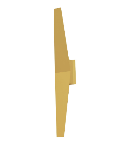 AFX Lighting BRKS0424LAJUDGD Brink 24 Inch LED Wall sconce Light, 120-277V, Wattage 18W, 5CCT Selectable 2700K/3000K/3500K/4000K/5000K , Gold Finish
