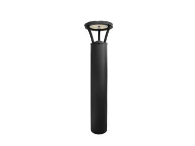 MaxLite BS330U-WCSLTA Bollard Round Three Stilt Leg Mount - 30/20/10w Selectable - 120-277V - CCT Selectable 3/4/5k - 42 Inches - TAA - Finish Black