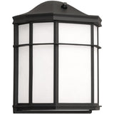 AFX Lighting BSSW0810700L50BKPC-50 LED Bristol Outdoor Wall Sconce W/ Photocell Light