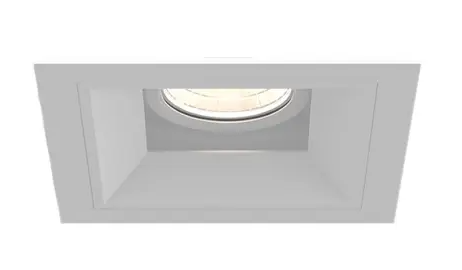 Eurofase Lighting BVOR1T02RF1035WCL 10W Bravo LED w/ Trim, 1-Light, Wide, 120V-277V, 3500K, White, Clear