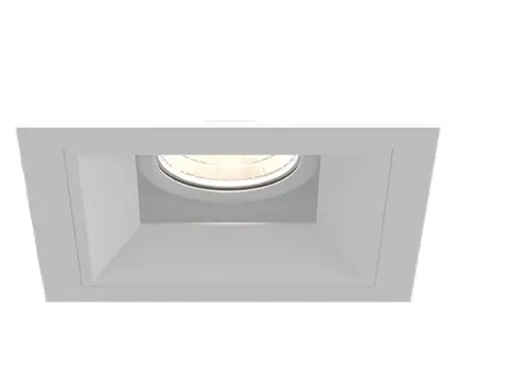 Eurofase Lighting BVOR1T02RF1527WCL 15W Bravo LED w/ Trim, 1-Light, Wide, 120V-277V, 2700K, White, Clear