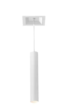 Eurofase Lighting BVOR1T02SU1530 Bravo LED w/ Trim, Pendant, 1-Light, Voltage 120V-277V, Wattage 15W, Color Temperature 3000K, White Finish