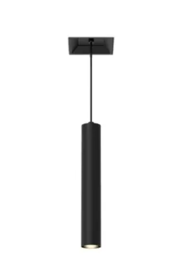 Eurofase Lighting BVOR1TL01SU1530 Bravo LED w/o Trim, Pendant, 1-Light, Voltage 120V-277V, Wattage 15W, Color Temperature 3000K, Black Finish