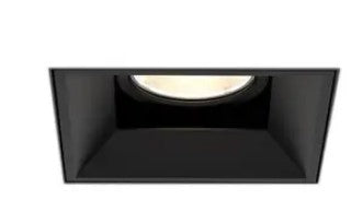 Eurofase Lighting BVOR1TL02RF1027WCL 10W Bravo LED w/o Trim, 1-Light, Wide, 120V-277V, 2700K, White, Clear Finish
